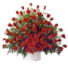 Florero de 100 rosas