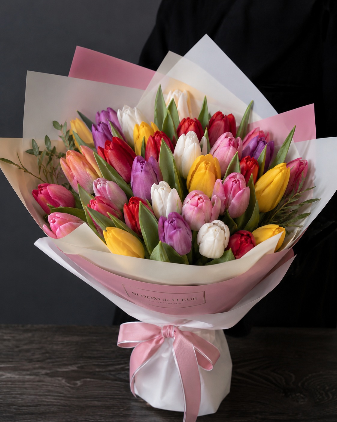 Foto de Ramo de 30 tulipanes 