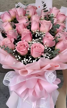 Foto de Ramo oriental 24 rosas rosadas premium