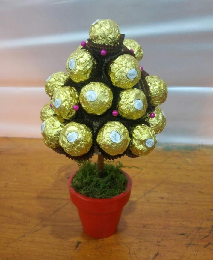 Foto de Arbolito Navidad Ferrero Rocher